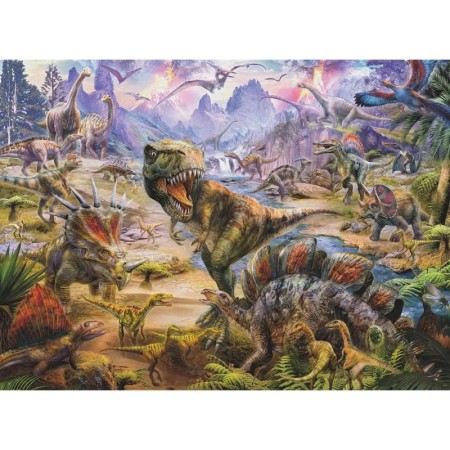 Puzzle dinozauri 300 piese